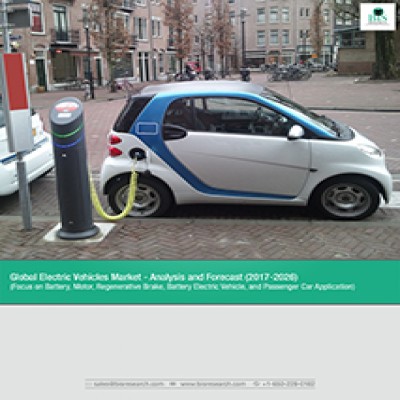 Global Electric Vehicles Market, Analysis & Forecast – 2017-2026 (Focus on Battery, Motor Regenerative Brake, Battery Electric Vehicle, and Passenger Car Application)